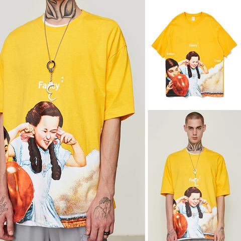 FANCY TEE ORANGE