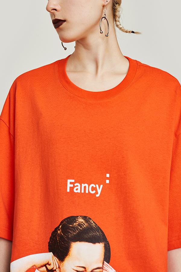 FANCY TEE ORANGE