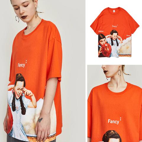 FANCY  TEE ORANGE