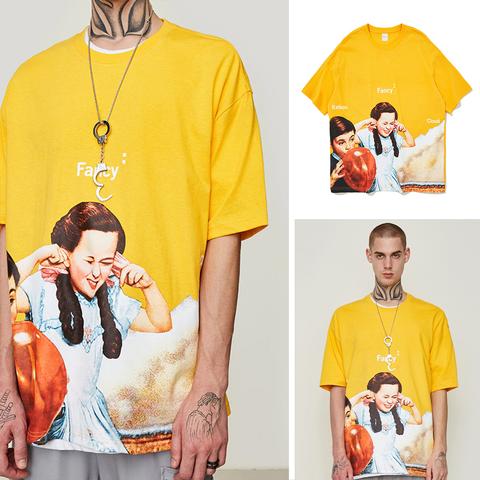 FANCY  TEE ORANGE