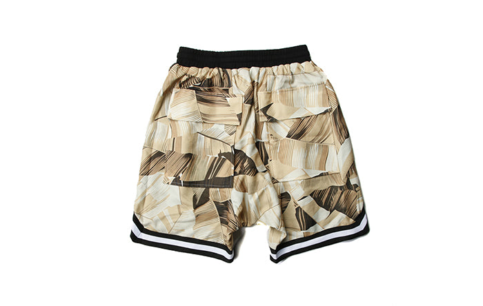 New 2021 Shorts Men Summer hip hop Shorts Floral Plaid Stripe kanye west shorts Large pocket high street Haren shorts