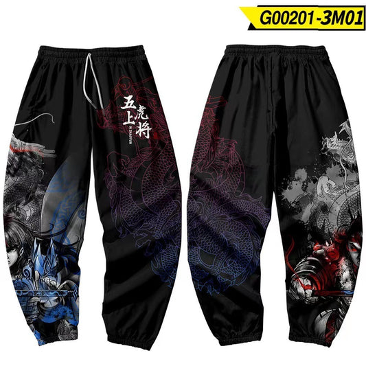 Men's Casual Pants 3D Printing Leisure