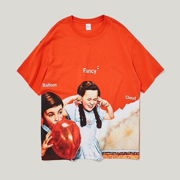 FANCY  TEE ORANGE